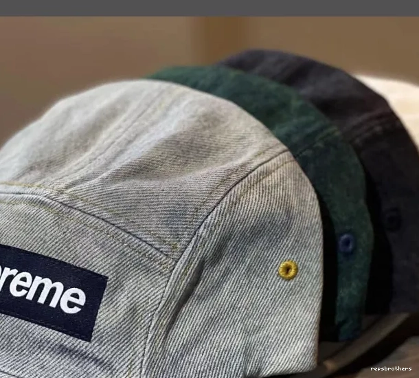 Washed White Black Blue Washed SS23 CAP DENIM Water Camping Water Tannin Hat CAMP 0731